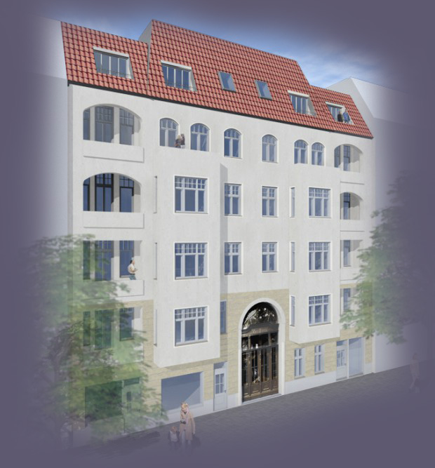 Fassade (neu) - Pfalzburger Straße 12